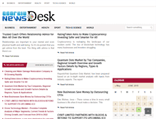 Tablet Screenshot of georgianewsdesk.com